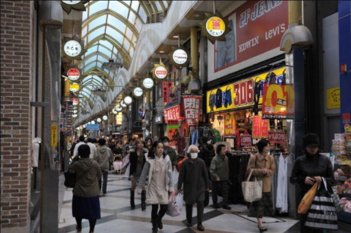 Sea Sound中野（シーサウンド中野）の周辺|サンモール商店街　物件の帰り道にあります。