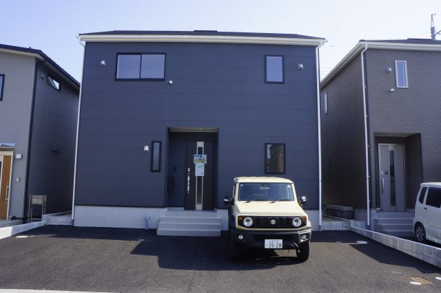 出雲市大津町　新築建売住宅　3棟現場　③号地の外観