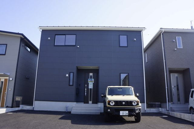 出雲市大津町　新築建売住宅　3棟現場　③号地の外観