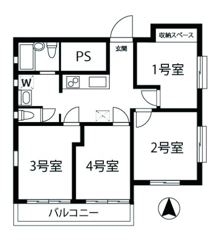 アカデミア・アート・東京　上野台学院の間取り