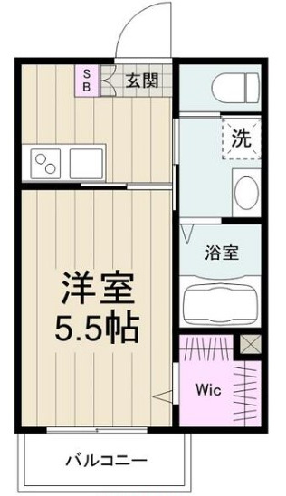 ＭＥＬＤＩＡ東小金井の間取り