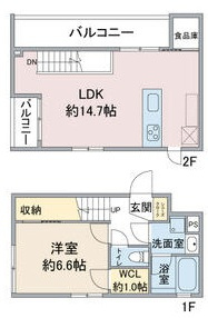 Ｃｅｌｅｎｅｓｔ浄心の間取り