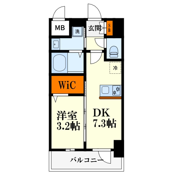 【間取り】 | エステムコート新大阪XⅦベイス