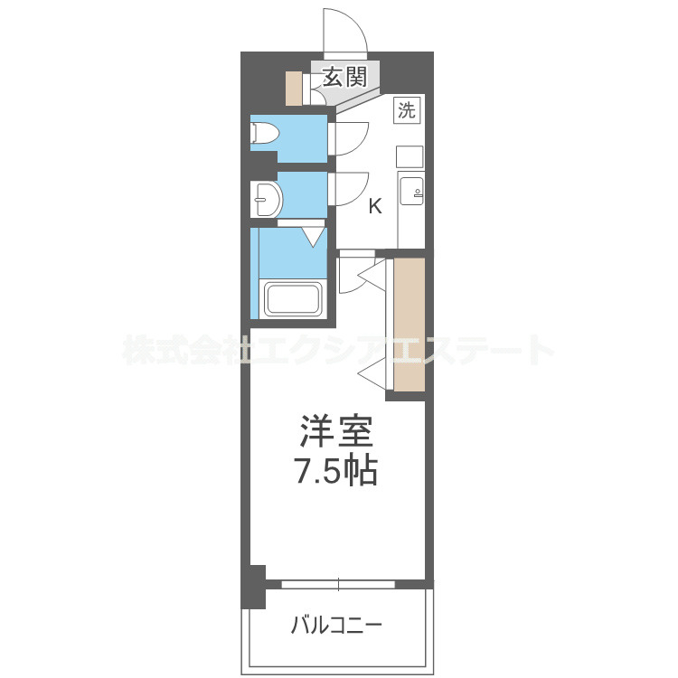 Luxe我孫子の間取り