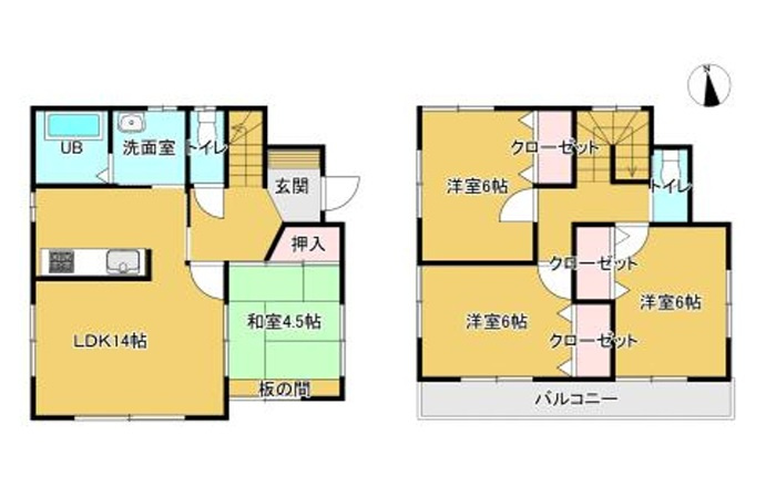 八千代市高津の間取り