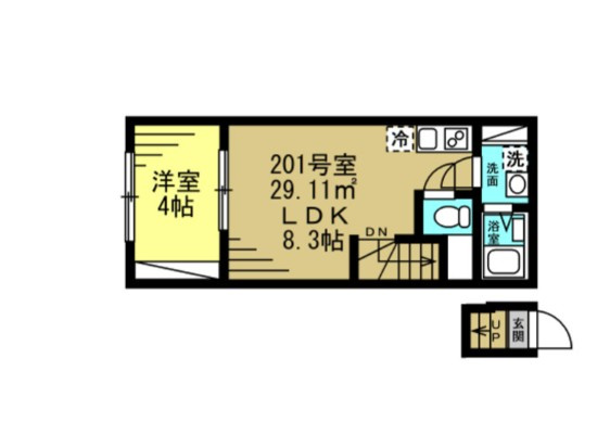 メゾン トールモンド八千代中央の間取り