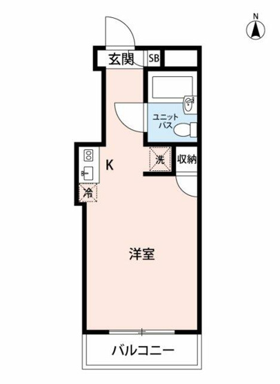 【間取り】 | スカイコート蒲田第５