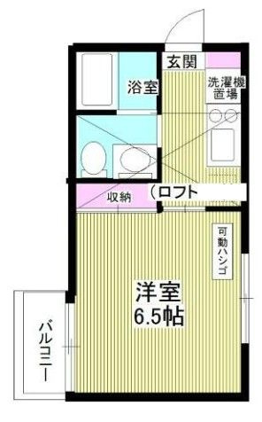 ピュア氷川台二番館の間取り|間取りです。