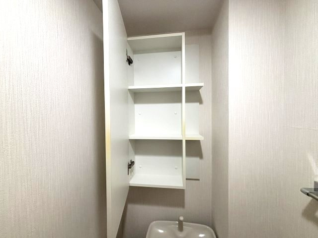 ブランシエラ彩の森公園の収納|トイレ収納です。