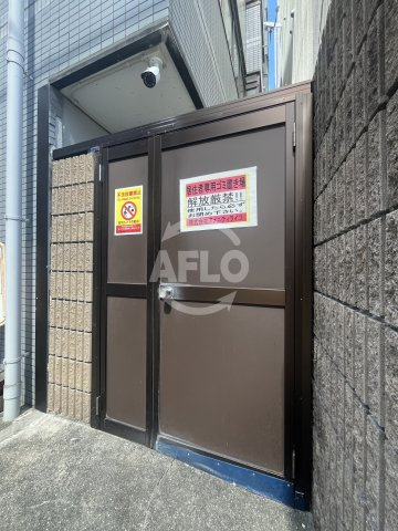 メゾネット・フジの内装|ゴミ置き場