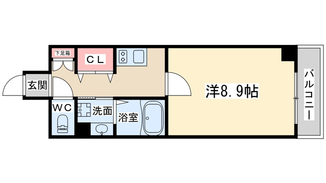【間取り】 | ミモサ中津