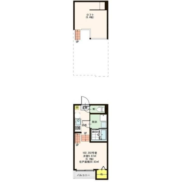 Ｐａｓｓａｇｅの間取り