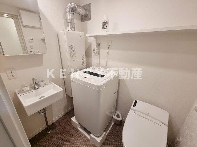 【洗面所】 | Ｌｕｄｅｎｓ平和島 | 忙しい朝には欠かせない洗面所です