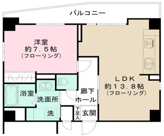 【間取り】 | ラ・ムエット大宮 | 間取りです。