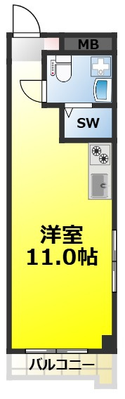ハイクリプトメリアの間取り