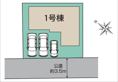 【区画図】 | 川越市寺尾 | 全1棟