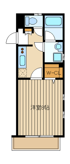 【間取り】 | Clair Heiwadai