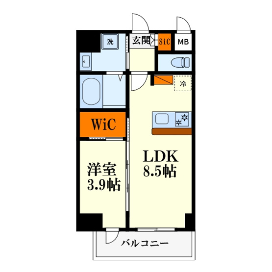 【間取り】 | エステムコート新大阪XⅦベイス
