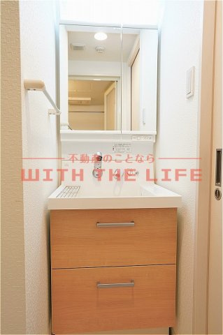 Riz Grande（リズグランデ）花畑駅前【キャッシュバック対象物件】の独立洗面台|独立洗面化粧台付き