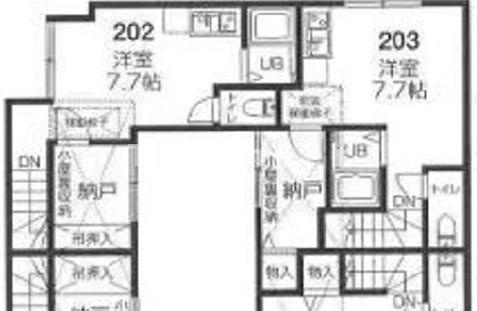 アイコート豊島園の間取り