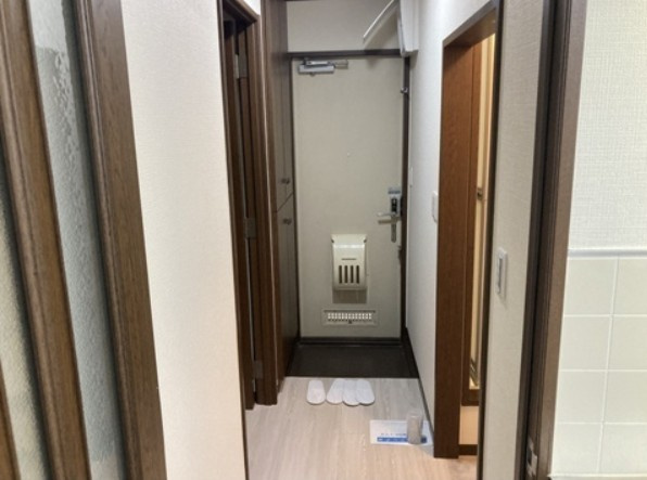 グランハイム稲葉Ａの玄関