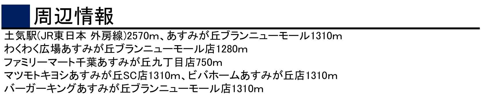 千葉市緑区あすみが丘９丁目の周辺