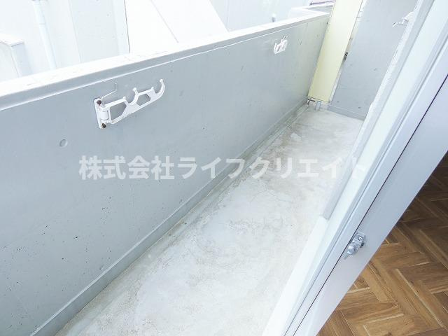 ピアハウスのバルコニー