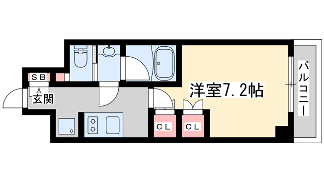 【間取り】 | ザ・パークハビオ塚本