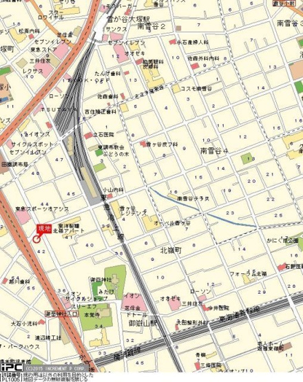 【地図】 | ステージグランデ田園調布