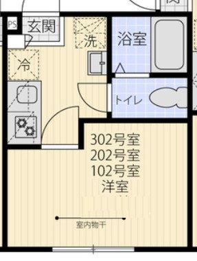 ステラ西小岩の間取り