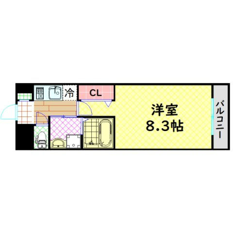 【間取り】 | アスリート本町リバーウエスト