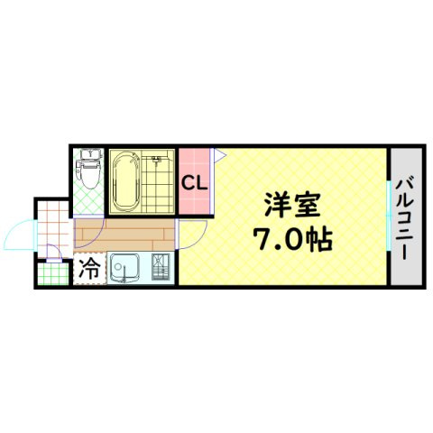 【間取り】 | アーバンエース日本橋パル