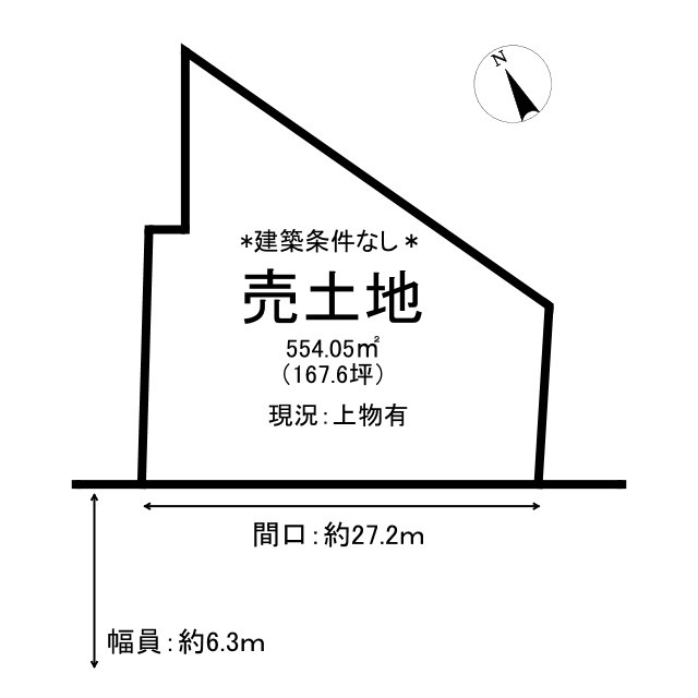 岩美郡岩美町大字本庄土地の土地図