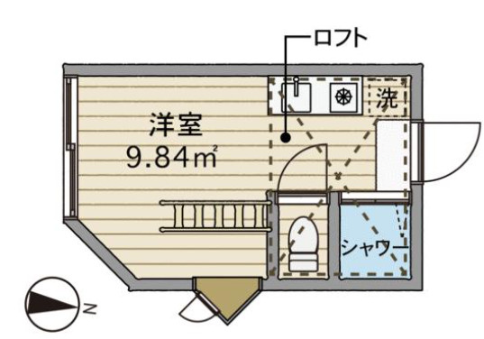 フェリスミーテの間取り