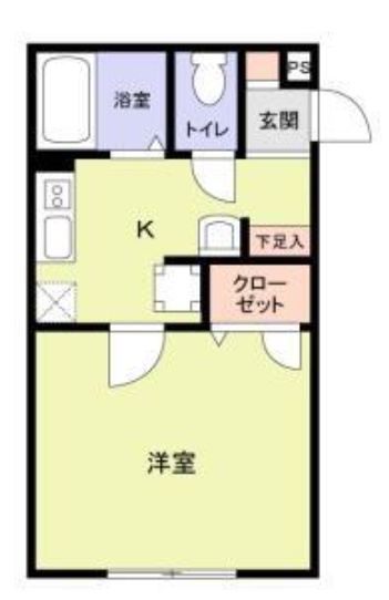 ミルデ高田の間取り|間取りです。