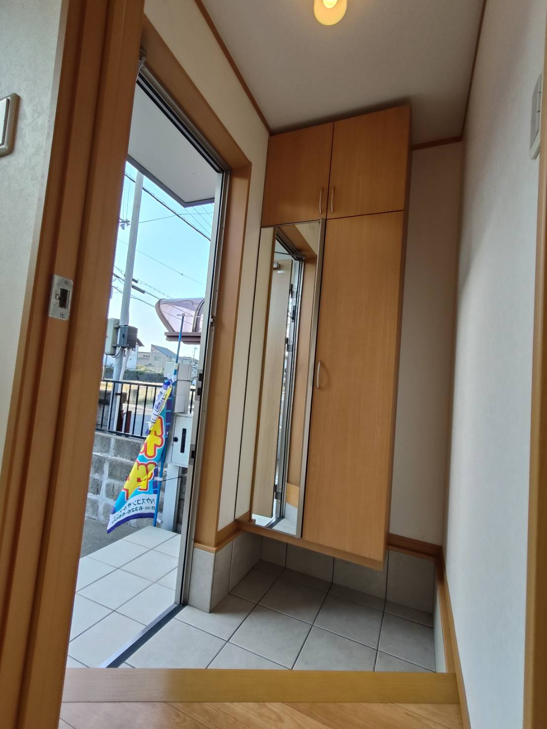 深阪　中古戸建の玄関
