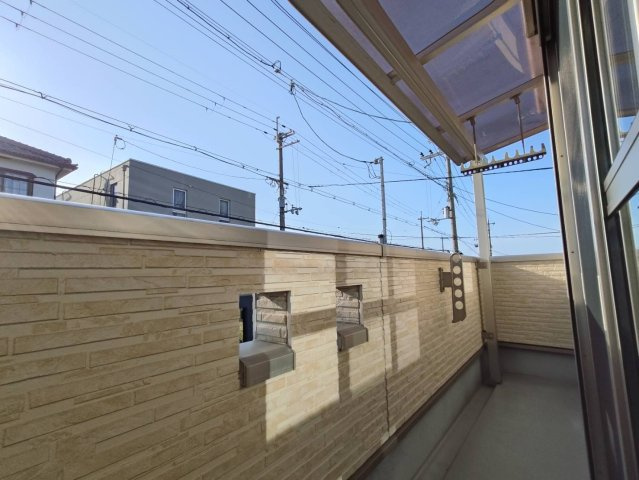 深阪　中古戸建のバルコニー