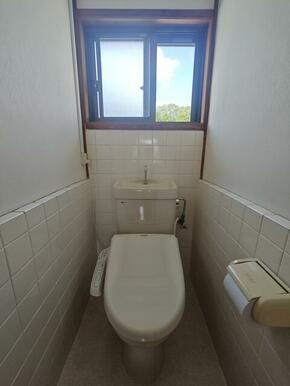 緒方貸家のトイレ|清潔感のあるトイレです