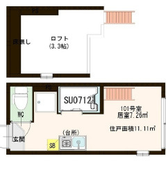 AVAND板橋の間取り