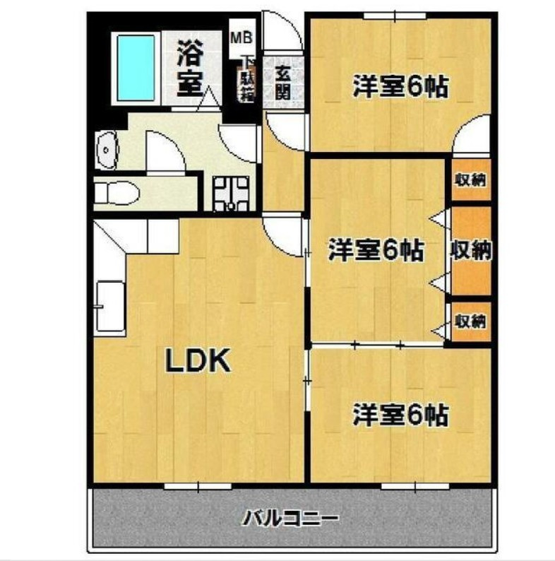 ルミナス並木の間取り