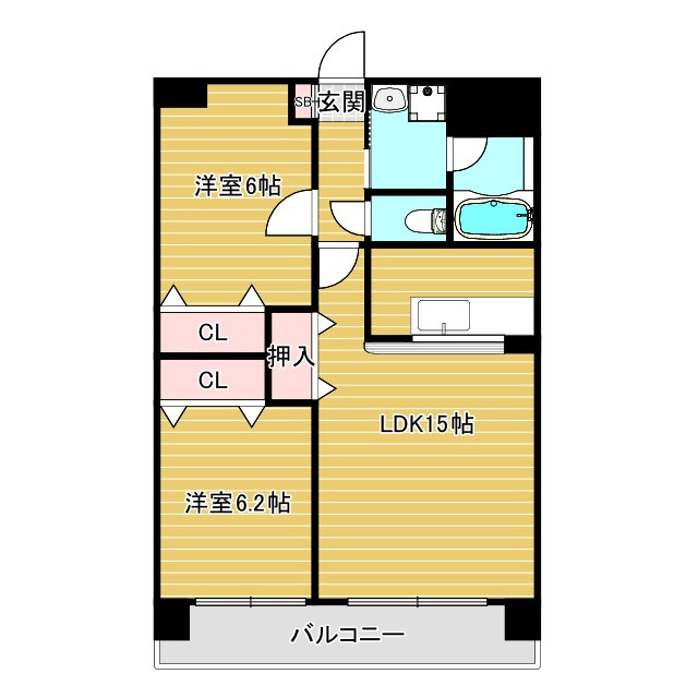 アヴェニールの間取り