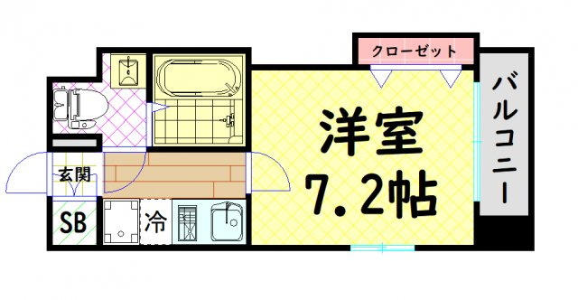 【間取り】 | ラグゼ江戸堀