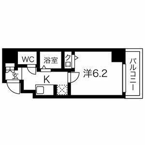 スパシエ門前仲町サウスクレストの間取り