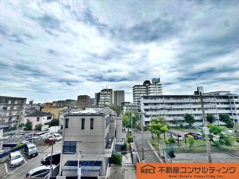 香枦園スカイハイツのバルコニー
