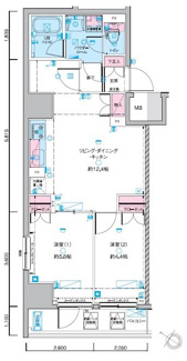 【間取り】 | GENOVIA浅草Ⅳスカイガーデン | ☆間取り☆