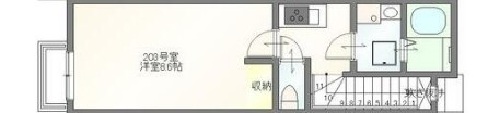 セナリオフォルム新鎌ヶ谷の間取り