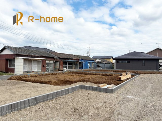古河市三杉町　新築戸建て　1号棟の外観|ご予約を頂ければ、『平日』はもちろん『早朝』や『夜間』もご見学可能です♪お気軽にお申し付けください♪