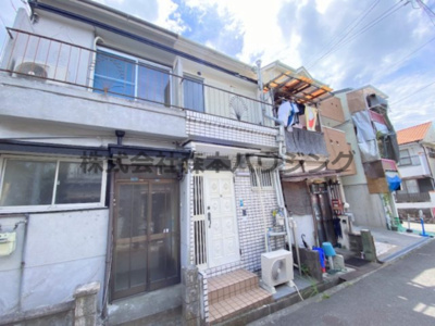 【外観】 | 　大東市北条7丁目14-2テラスハウス西 | 外はこのようになっています
