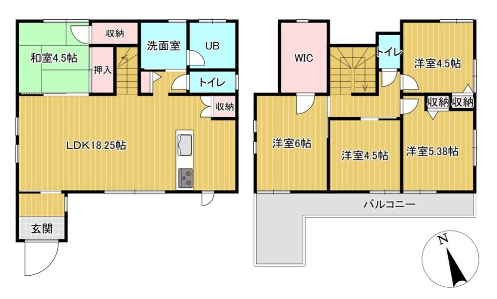 船橋市二和東２丁目の間取り