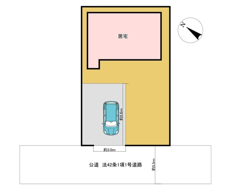 船橋市二和東２丁目の区画図